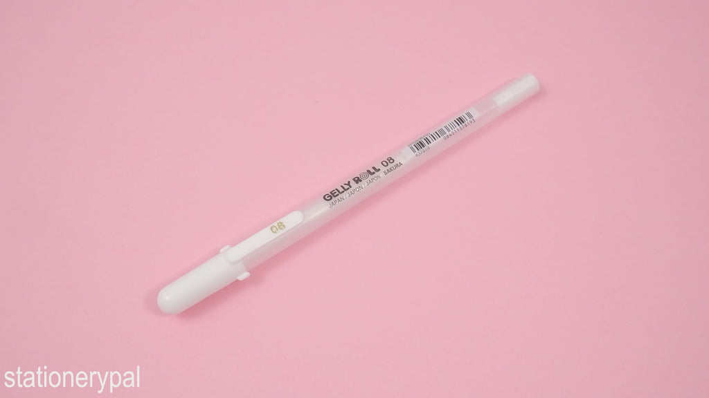 Sakura Gelly Roll Pen Classic 10 Bold Bulk White 