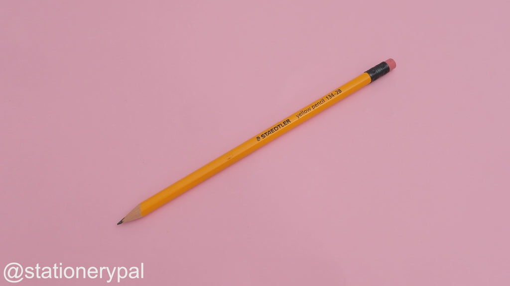 Staedtler Yellow Pencil 134 - 2B