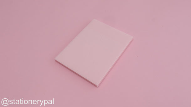 Transparent Shimmering Sticky Notes - Large - Pink