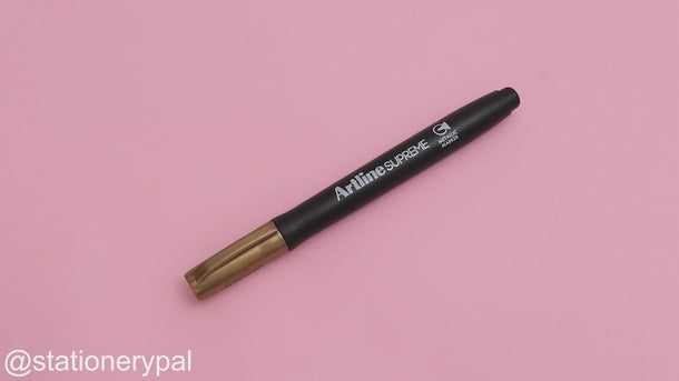 Shachihata Artline Supreme Metallic Marker - 1.0 mm - Gold