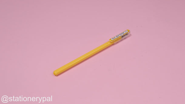 Pentel Mattehop 1.0 mm Ballpoint Pen - Yellow