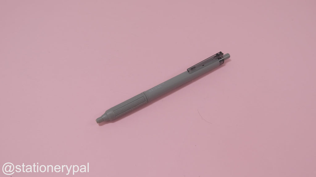 Tombow MONO Graph Lite Ballpoint Pen - Grayscale Series - Dark Gray