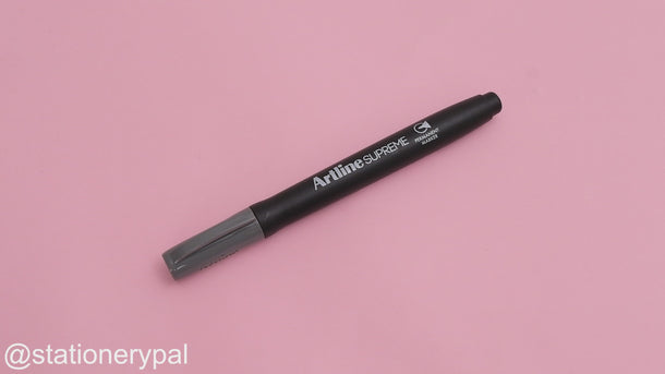 Shachihata Artline Supreme Permanent Marker - 1.0 mm - Gray