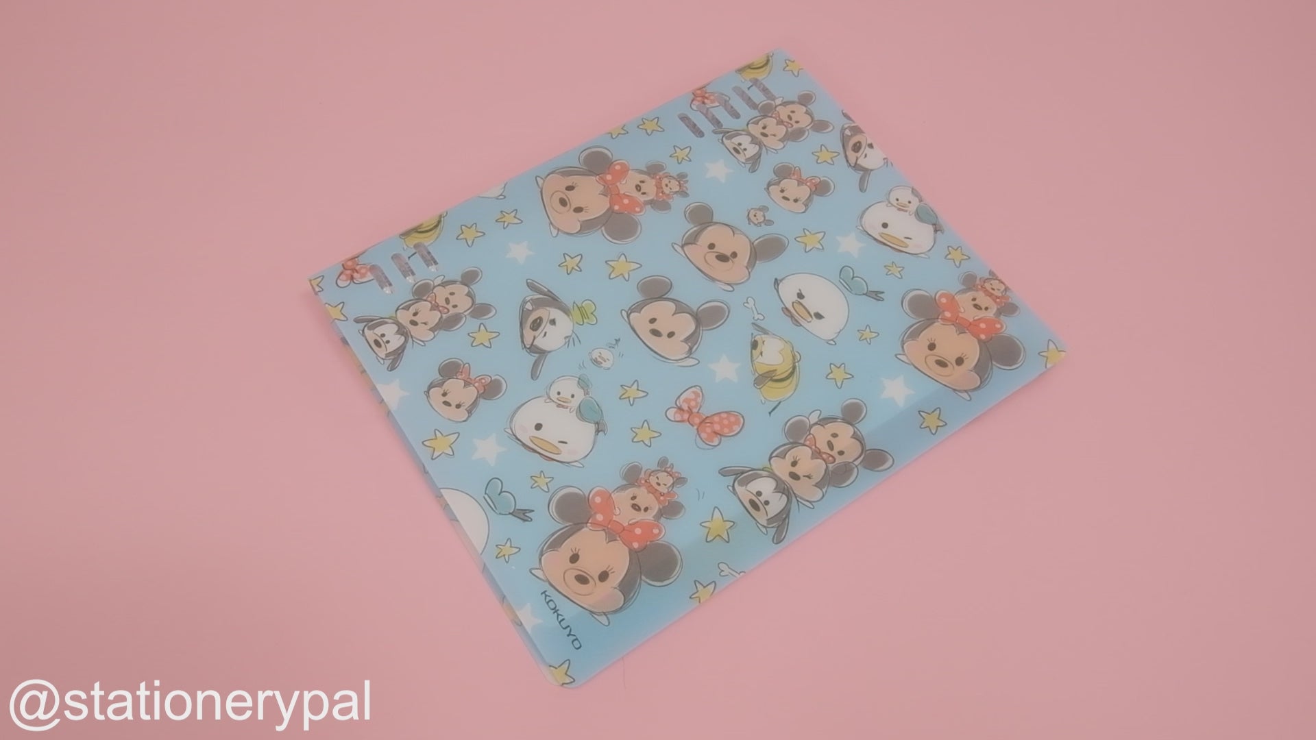 Kokuyo Disney Loose Leaf Notebook - A5 - Ruled - Tsum Tsum