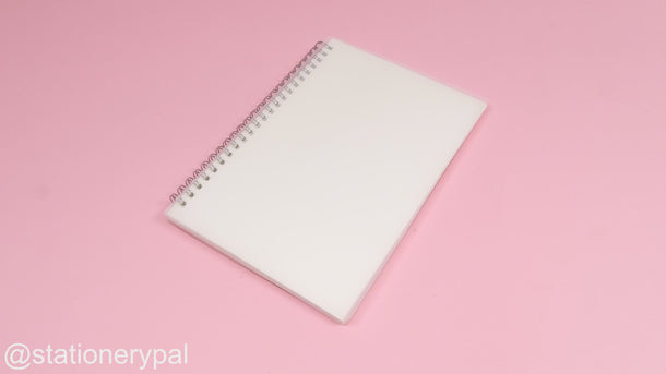 Matte Cover Spiral A5 Blank Notebook