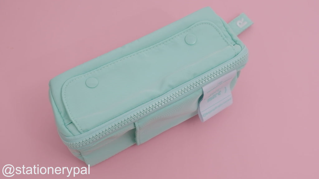 Stationery Pal Multi-functional Pastel Pencil Case - Blue