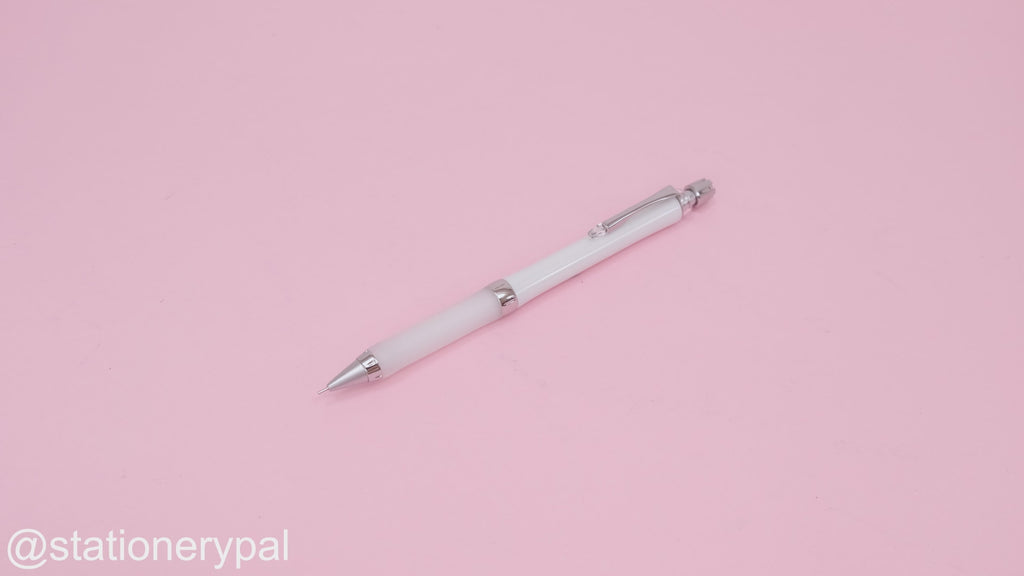 Uni Alpha Gel Slim Mechanical Pencil - 0.5 mm - White