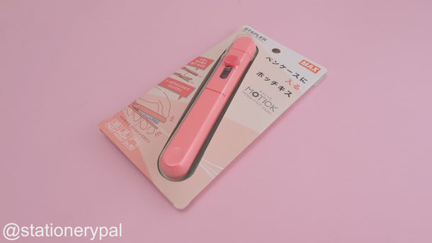 Max Motick Mobile Stick Stapler - Pink