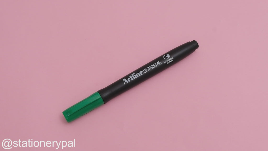 Shachihata Artline Supreme Permanent Marker - 1.0 mm - Green
