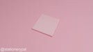 Transparent Shimmering Sticky Notes - Medium - Pink