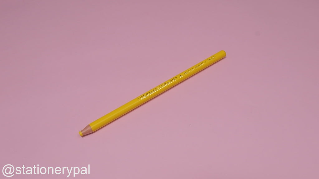 Uni-ball Dermatograph 7600 Colored Pencil - Yellow