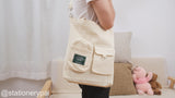 Campus Shoulder Bag - White