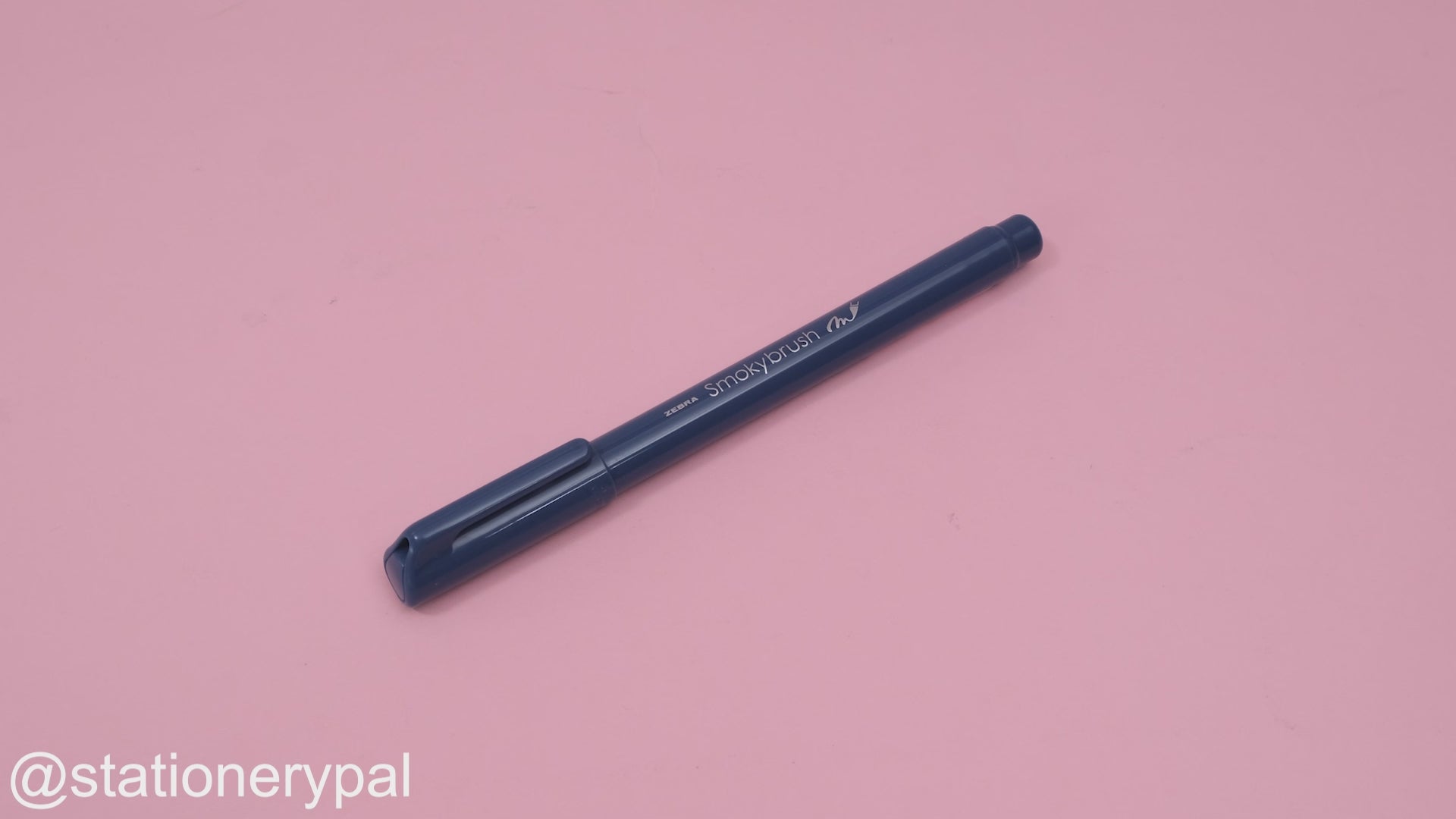 Zebra Smoky Brush Pen - Midnight Blue