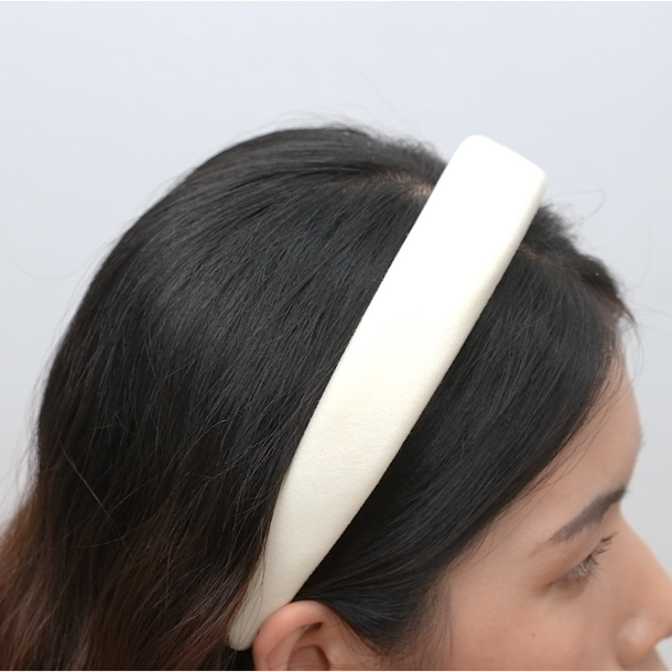 Cream White Headband