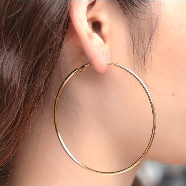 Hoop Earrings 70 mm - Main Image