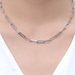 Silver Besito Chain Necklace