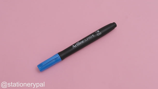 Shachihata Artline Supreme Metallic Marker - 1.0 mm - Metallic Blue