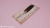 Vintage Feather Calligraphy Dip Pen - Wine Red