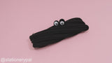 Zipper Pen Pouch - Black