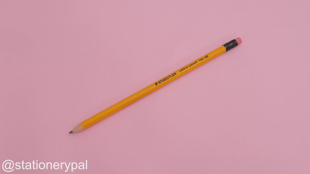 Staedtler Yellow Pencil 134 - HB — Stationery Pal