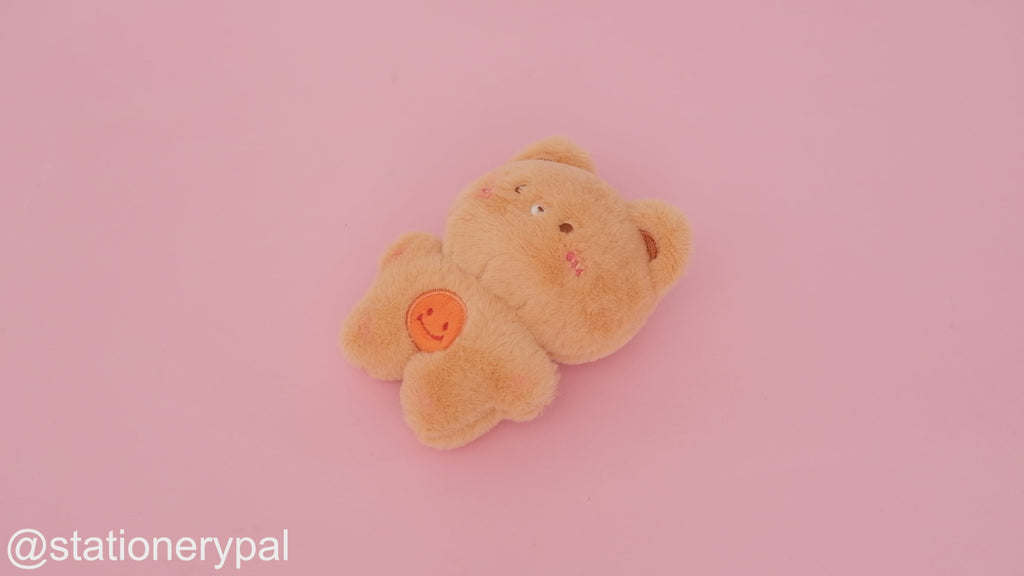 Plushy Animal Keychain - Bear