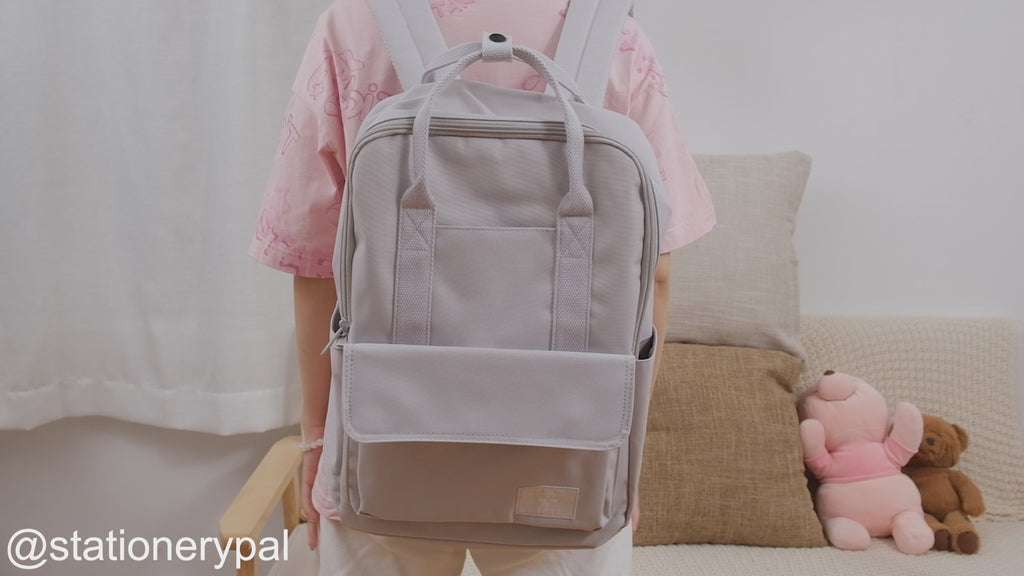 Fashion Travel Backpack - Grey
