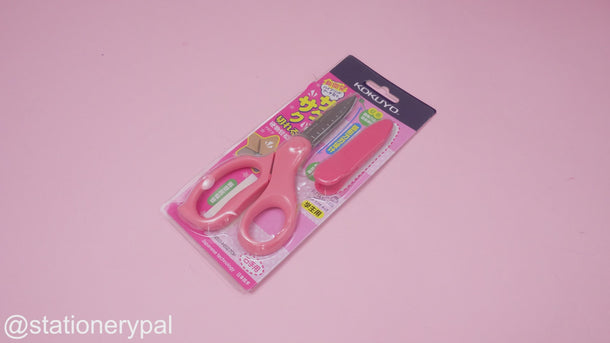 Kokuyo Fit Saxa Scissors - Pink