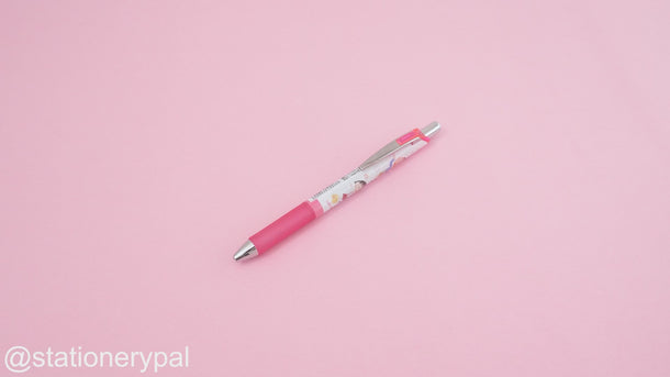 Pentel EnerGel x Chibi Maruko-Chan Limited Edition Gel Pen - 0.5 mm - Pink Body