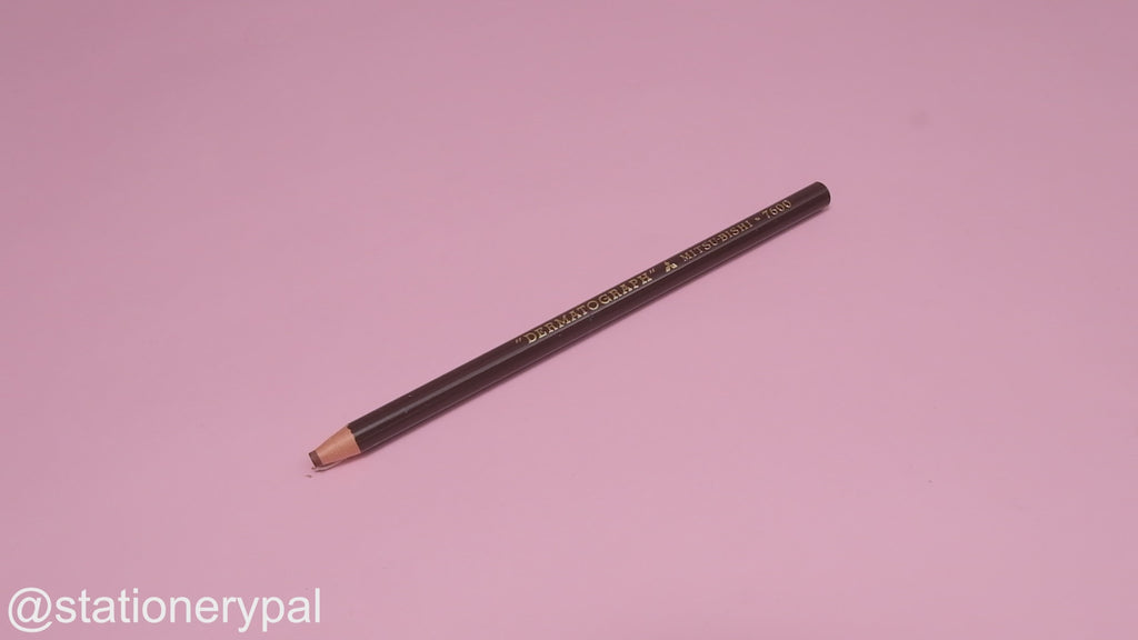 Uni-ball Dermatograph 7600 Colored Pencil - Brown