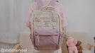 Pastel Waterproof Backpack - Purple