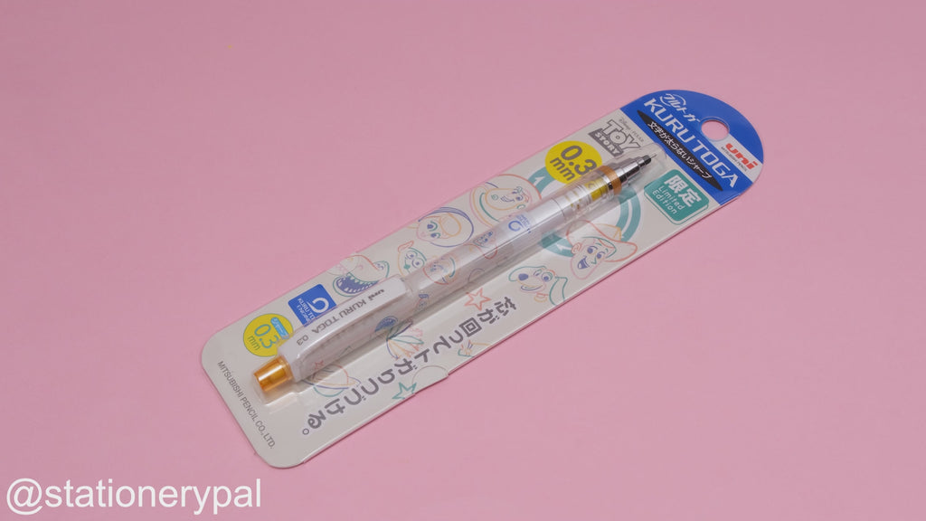 Uni-ball Kuru Toga x Toy Story Limited Edition Mechanical Pencil - 0.3 mm