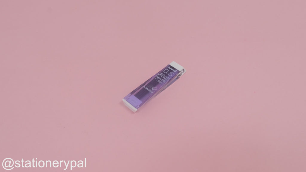Uni Mechanical Pencil Lead Refill Nano Dia Color - 0.5mm - Purple