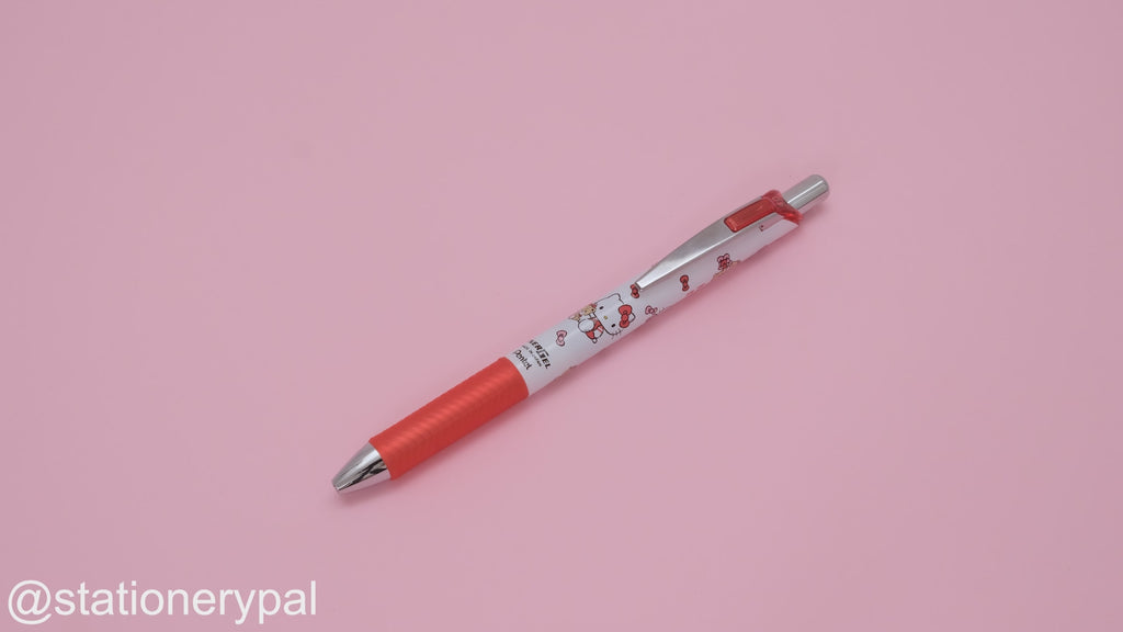 Pentel EnerGel x Sanrio Gel Pen - 0.5 mm - Hello Kitty and Bear —  Stationery Pal