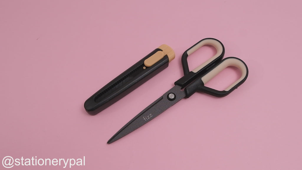 Mini Retractable Scissors - Green — Stationery Pal