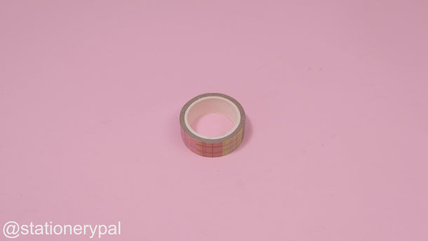 Plaid Splicing Washi Tape