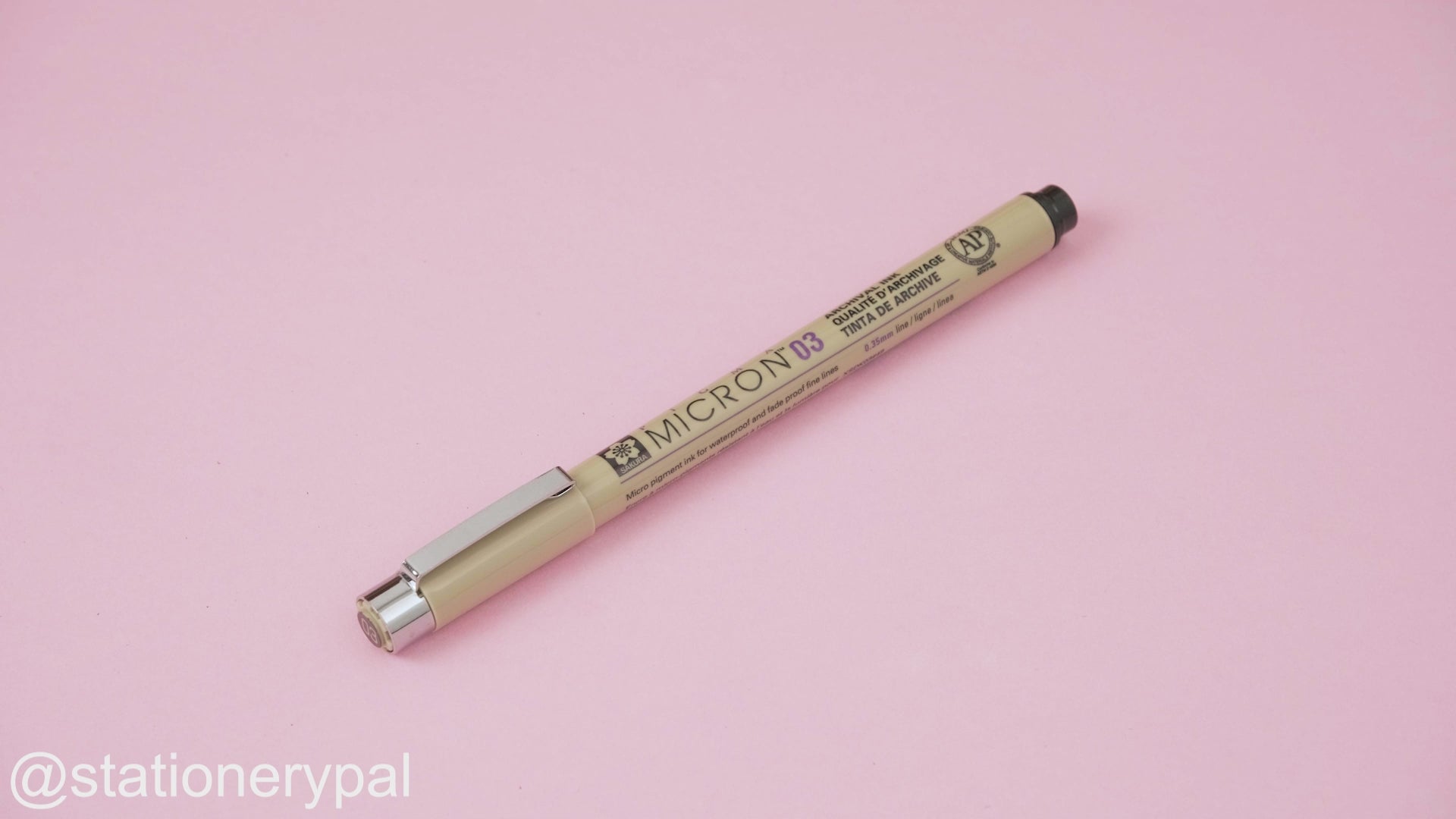 Sakura Pigma Micron Pen 03 - 0.35 mm - Black