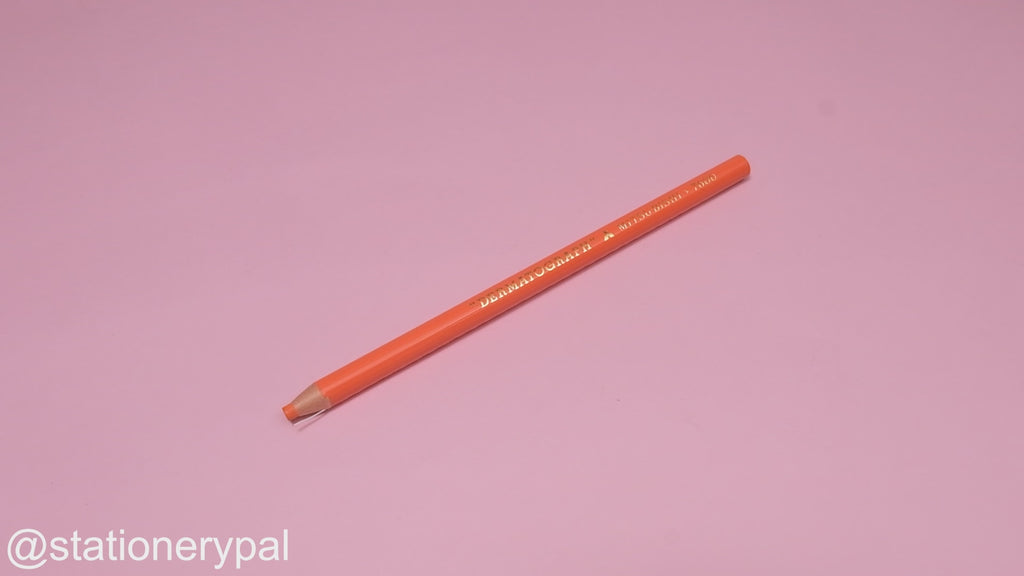 Uni-ball Dermatograph 7600 Colored Pencil - Orange