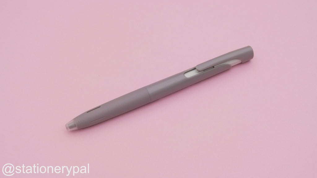 Zebra Blen Limited Edition Retractable Gel Pen - The Clear Nuance Color - Chocolate