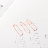 Rose Gold Paper Clip 120-Pack - Stationery Pal - Online Shop Study & Office Supplies Planner Addict Scrapbooking Bullet Journal Bujo Pens Notebooks