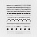 122 Digital Bullet Journal Doodle Divider Stickers - Stationery Pal