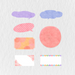 132 Colorful Bullet Journal Digital Stickers - Stationery Pal