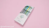 Zebra Sarasa Clip Limited Edition Gel Pen - WhiteClover Bouquet - 0.5 mm - 5 Colors Set 