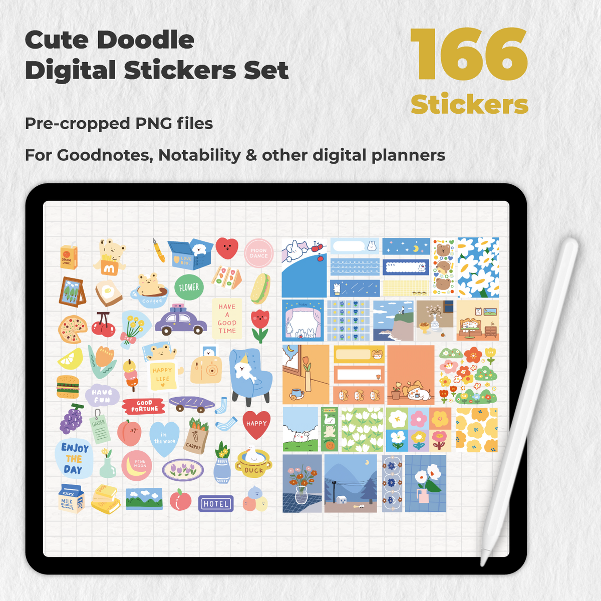 DIGITAL STICKERS BOOK AND STICKERS SET