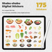 175 Shabu-shabu Digital Stickers - Stationery Pal