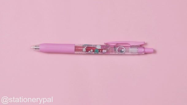 Zebra Sarasa Limited Edition Clip Gel Pen - Petit Trip Series - 0.5 mm - Light Pink