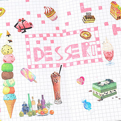 Dessert Stickers - Set of 6