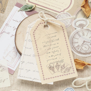 Vintage Scrapbooking Paper Kit - Letter - Stationery Pal