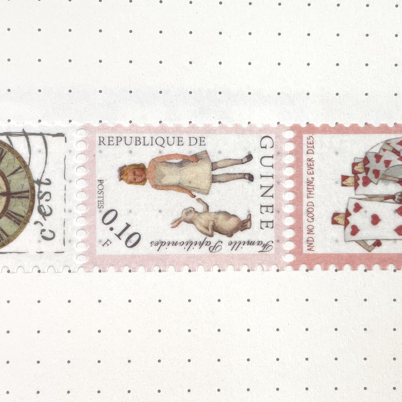 Stamp Washi Sticker - To Alice