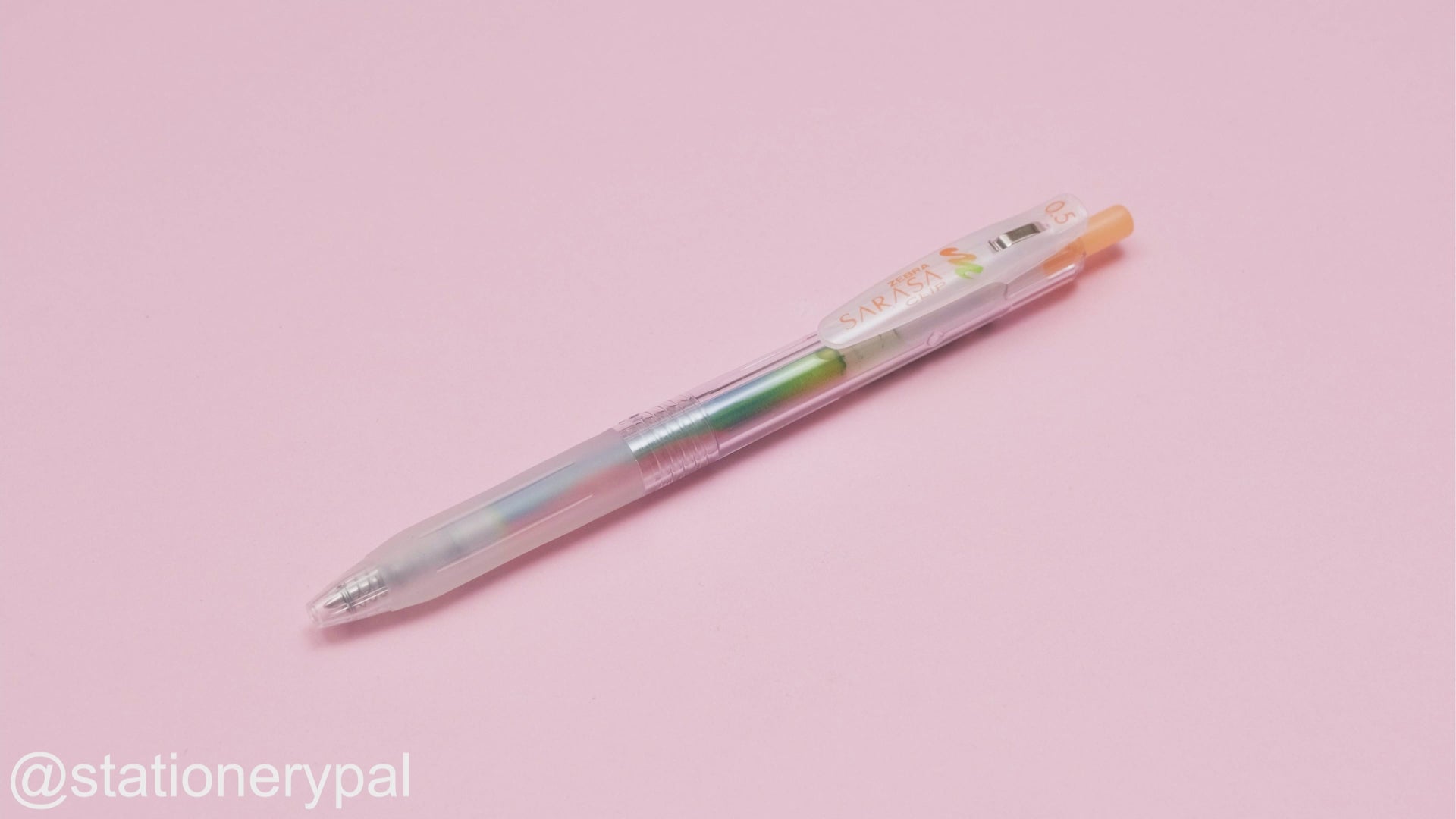 Zebra Sarasa Clip Marble Color Gel Pen - 0.5 mm - Hawaiian Pineapple