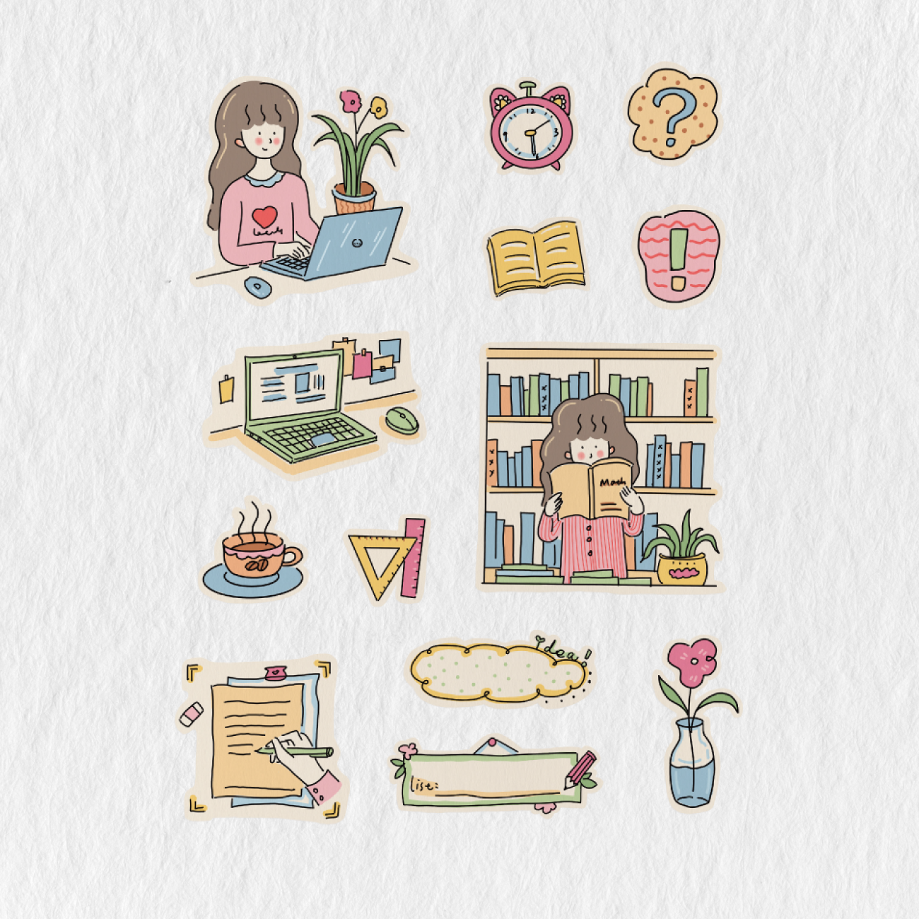 10 Aesthetic Printable Stickers to Check Out - Stationery Weekly